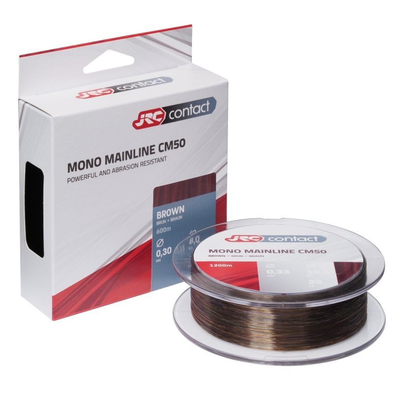 JRC Contact CM50 Brown 1200m, 0,30mm