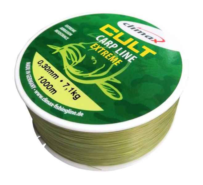Climax CULT Carp Extreme zelený 0,28mm, 1000m