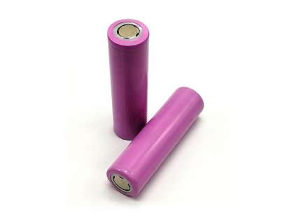 2 kusy Li-Ion nabíjecí baterie 18650, 2200mAh, 3,7V 