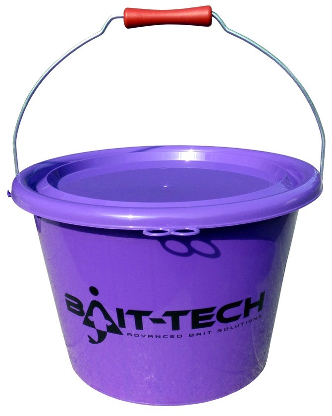 Bait-Tech Groundbait Bucket 18l - Purple