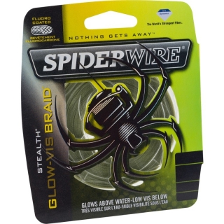 SpiderWire Stealth Glow-Vis 0,38mm, 137m, zelená